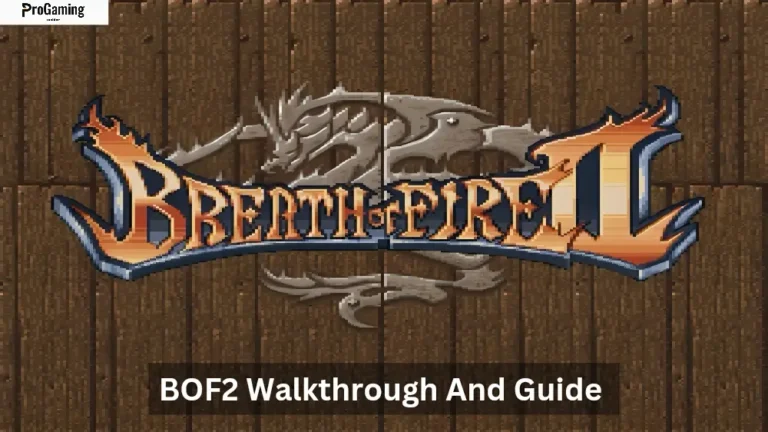 BOF2 Walkthrough