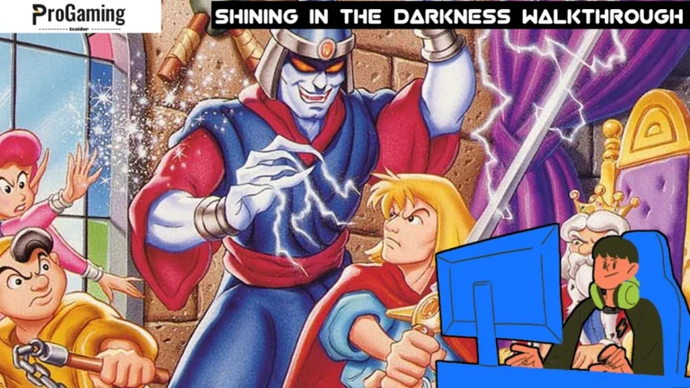 Shining in the Darkness walkthrough