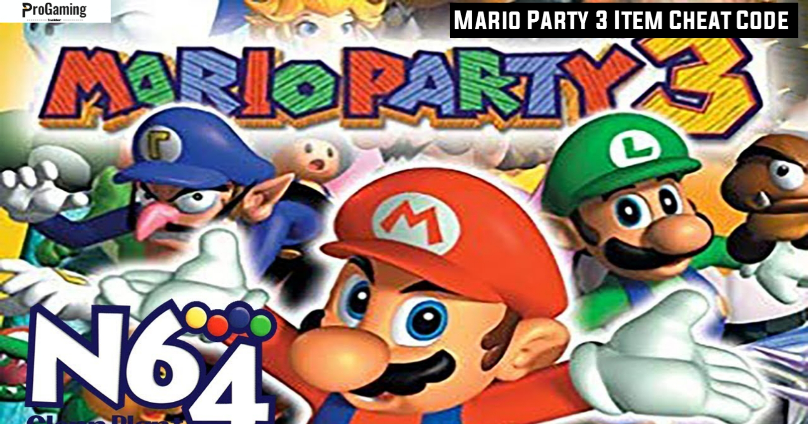 Mario Party 3 item cheat codes 2024